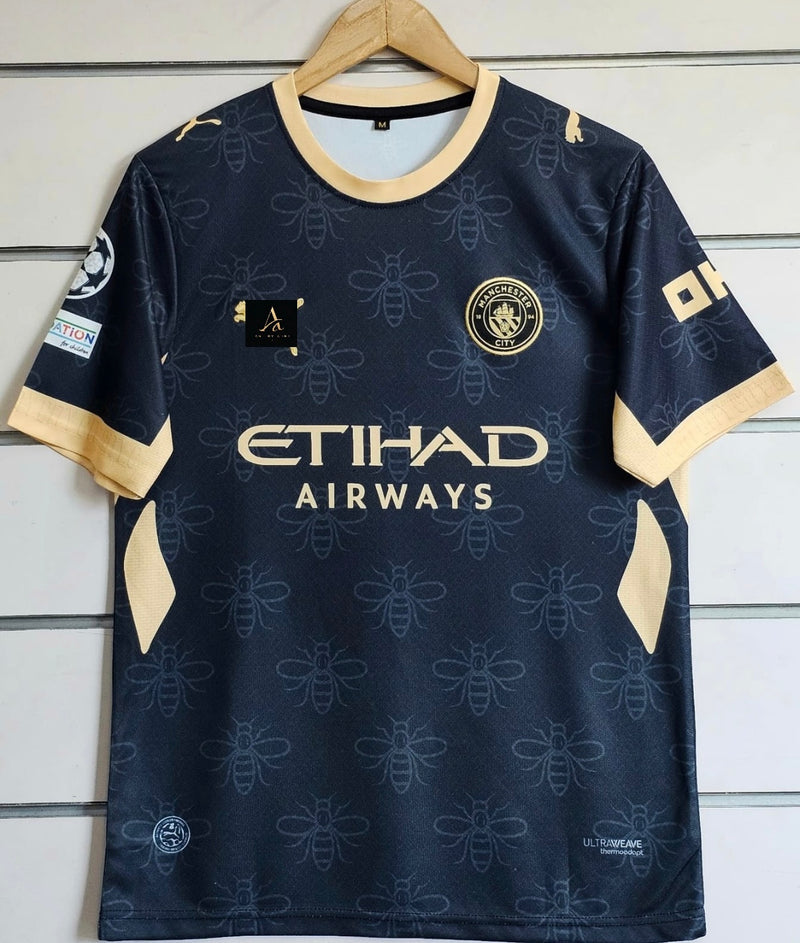 half sleeve embroidery logo