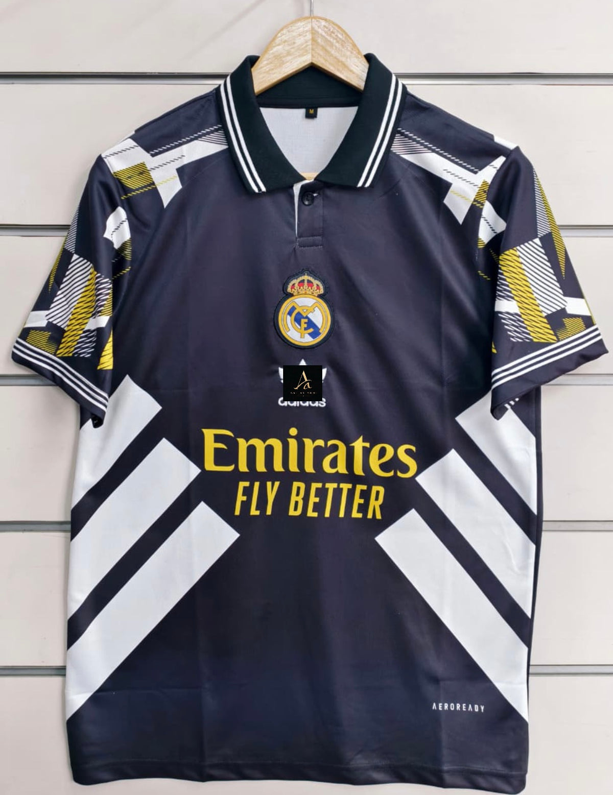 Half sleeve embroidery logo